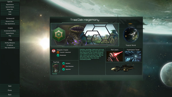 Screenshot 1 of Stellaris: Plantoids Species Pack