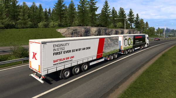 Screenshot 26 of Euro Truck Simulator 2 - Kässbohrer Trailer Pack