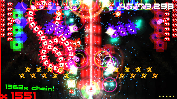 Screenshot 1 of Hyperspace Invaders II: Pixel Edition