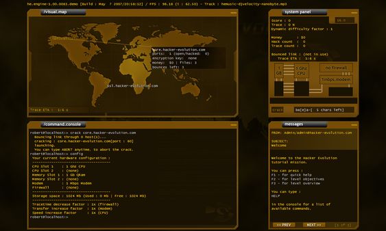 Screenshot 5 of Hacker Evolution