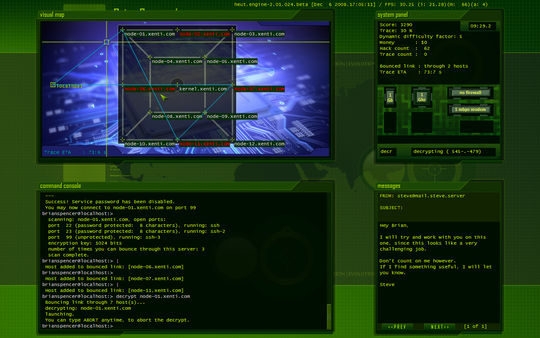 Screenshot 2 of Hacker Evolution: Untold