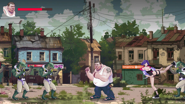 Screenshot 1 of Men against Lizards