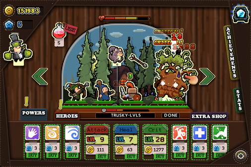 Screenshot 1 of Tap Heroes