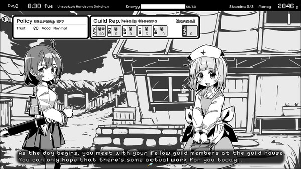 Screenshot 3 of Living With Sister: Monochrome Fantasy - Expansion DLC