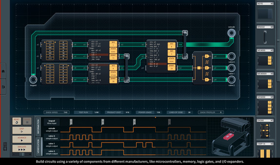 Screenshot 1 of SHENZHEN I/O