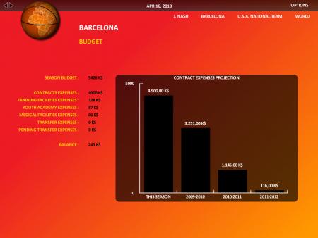 Screenshot 1 of World Basketball Manager 2010