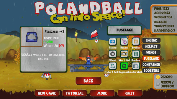 Screenshot 4 of Polandball: Can into Space!