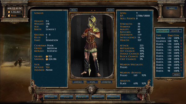 Screenshot 2 of Age of Gladiators