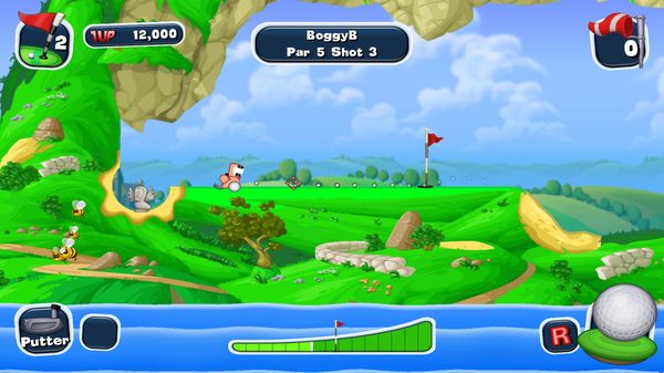 Screenshot 1 of Worms Crazy Golf