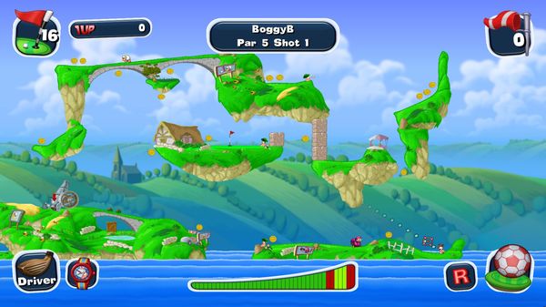 Screenshot 3 of Worms Crazy Golf