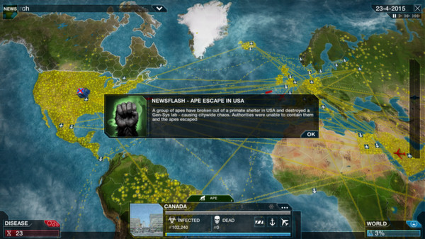 Screenshot 5 of Plague Inc: Evolved