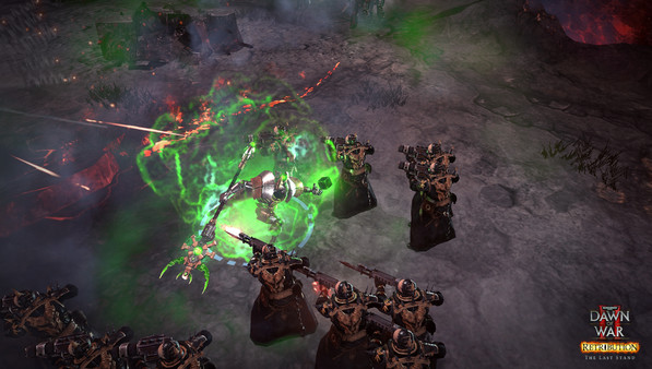 Screenshot 1 of Warhammer® 40,000™: Dawn of War® II - Retribution - The Last Stand Necron Overlord