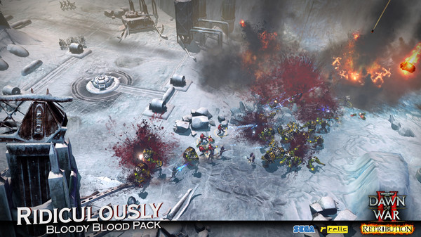 Screenshot 1 of Warhammer 40,000: Dawn of War II - Retribution - Ridiculously Bloody Blood Pack