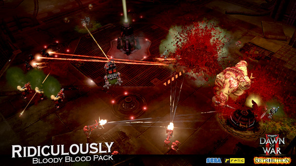 Screenshot 2 of Warhammer 40,000: Dawn of War II - Retribution - Ridiculously Bloody Blood Pack