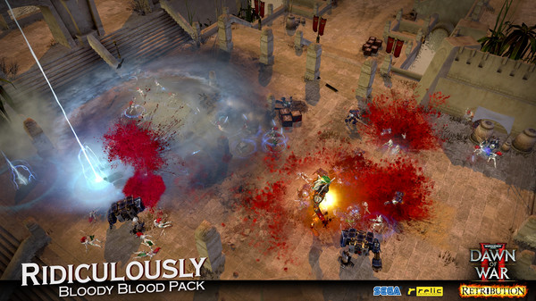 Screenshot 3 of Warhammer 40,000: Dawn of War II - Retribution - Ridiculously Bloody Blood Pack