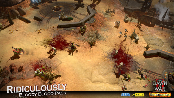 Screenshot 8 of Warhammer 40,000: Dawn of War II - Retribution - Ridiculously Bloody Blood Pack