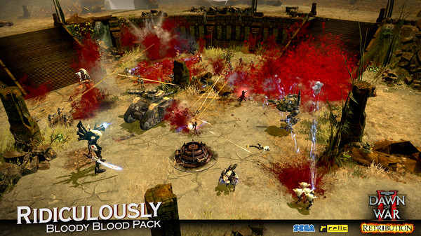 Screenshot 9 of Warhammer 40,000: Dawn of War II - Retribution - Ridiculously Bloody Blood Pack