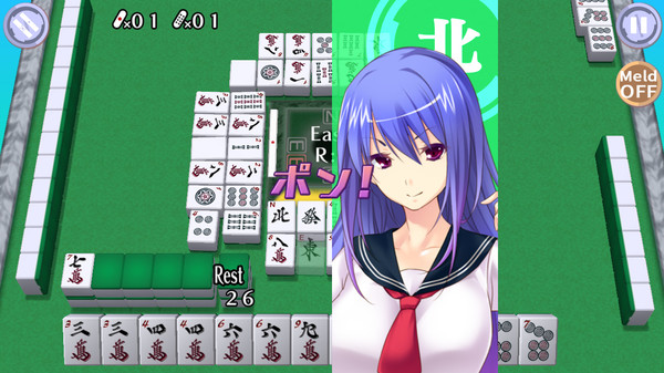 Screenshot 5 of Mahjong Pretty Girls Battle : School Girls Edition