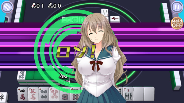 Screenshot 6 of Mahjong Pretty Girls Battle : School Girls Edition