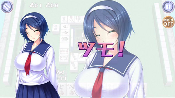 Screenshot 7 of Mahjong Pretty Girls Battle : School Girls Edition