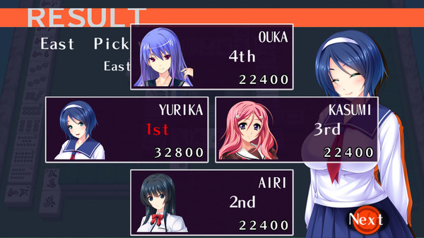 Screenshot 9 of Mahjong Pretty Girls Battle : School Girls Edition