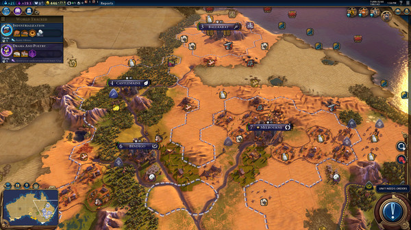 Screenshot 5 of Civilization VI - Australia Civilization & Scenario Pack