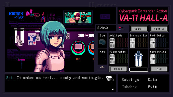 Screenshot 6 of VA-11 Hall-A: Cyberpunk Bartender Action