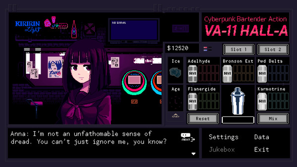 Screenshot 10 of VA-11 Hall-A: Cyberpunk Bartender Action