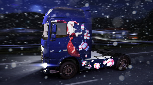 Screenshot 1 of Euro Truck Simulator 2 - Christmas Paint Jobs Pack