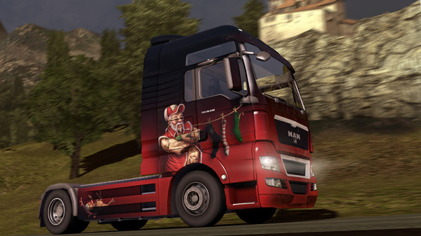Screenshot 2 of Euro Truck Simulator 2 - Christmas Paint Jobs Pack