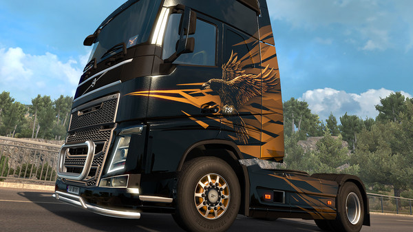 Screenshot 1 of Euro Truck Simulator 2 - Raven Truck Design Pack