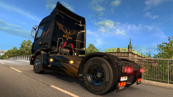 Screenshot 2 of Euro Truck Simulator 2 - Raven Truck Design Pack