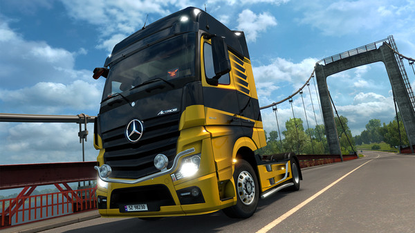 Screenshot 3 of Euro Truck Simulator 2 - Raven Truck Design Pack
