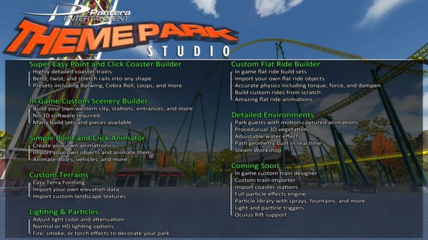 theme park studio download