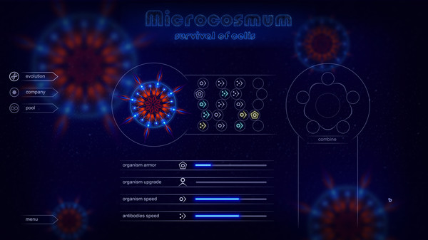 Screenshot 3 of Microcosmum: survival of cells