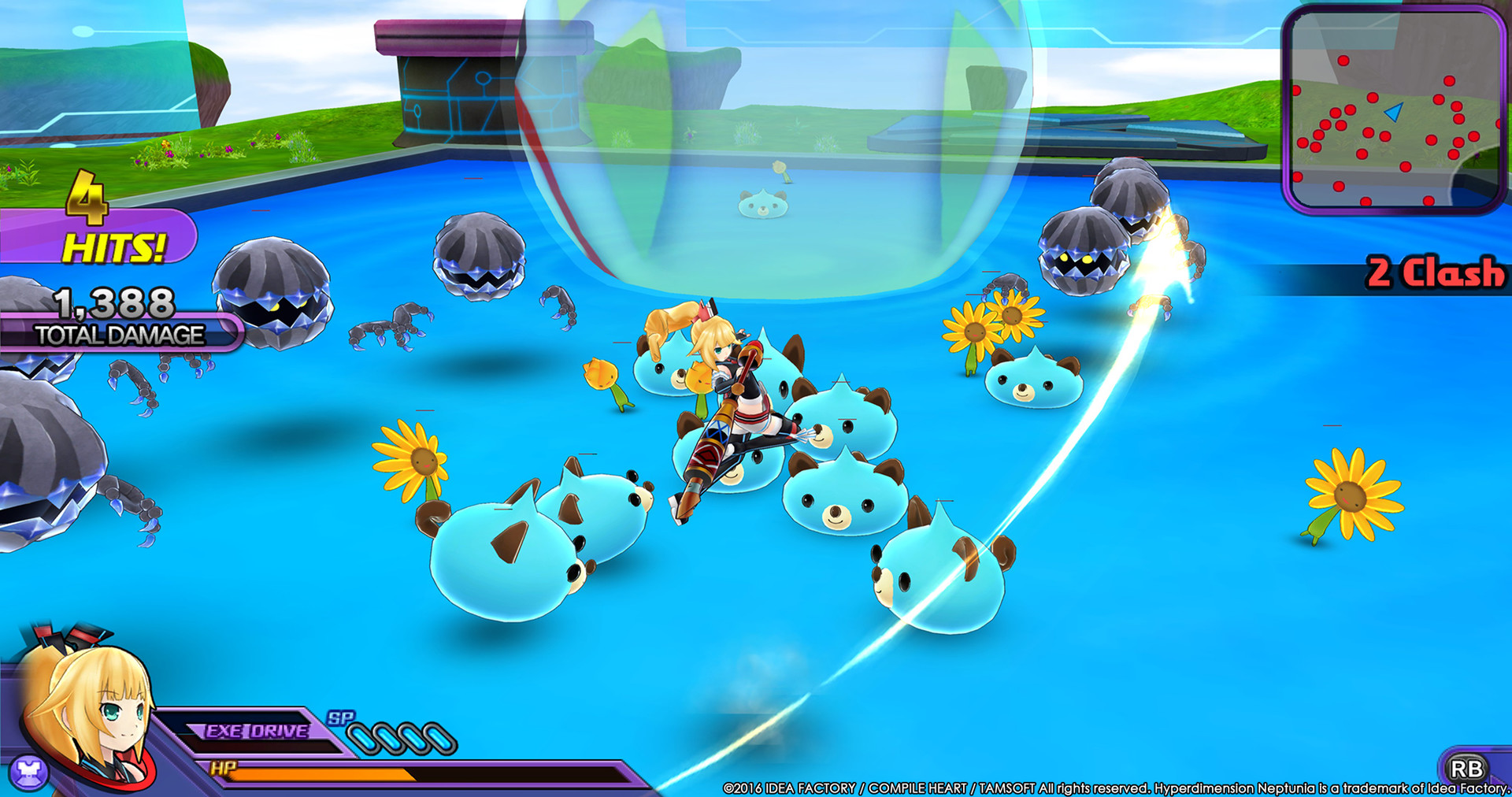 Hyperdimension neptunia u action unleashed обзор