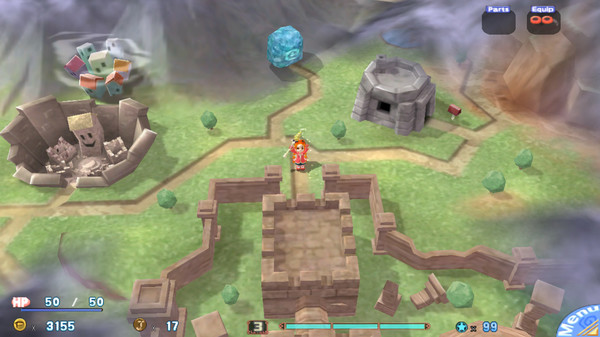 Screenshot 2 of Gurumin: A Monstrous Adventure