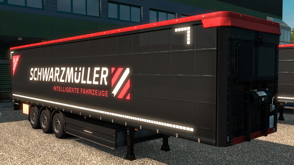 Screenshot 1 of Euro Truck Simulator 2 - Schwarzmüller Trailer Pack