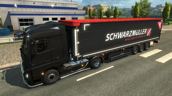 Screenshot 4 of Euro Truck Simulator 2 - Schwarzmüller Trailer Pack