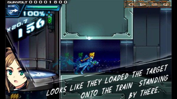 Screenshot 2 of Azure Striker Gunvolt