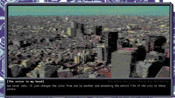 Screenshot 2 of Cyber City 2157: The Visual Novel