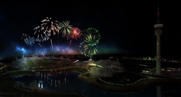 Screenshot 2 of Fireworks Simulator