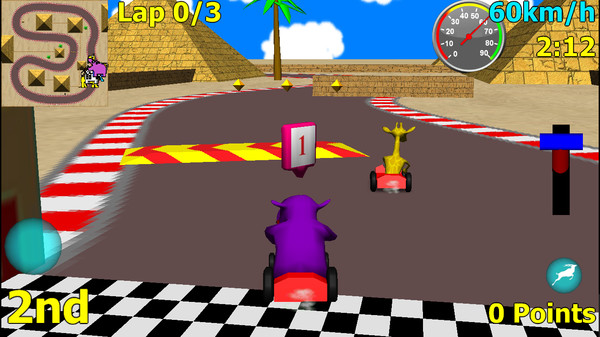 Screenshot 1 of Wild Animal Racing