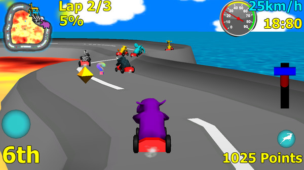 Screenshot 3 of Wild Animal Racing