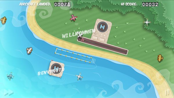 Screenshot 1 of Flight Control HD