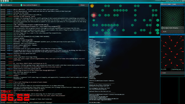 Screenshot 2 of Hacknet - Labyrinths