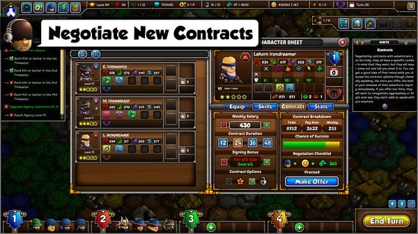 Screenshot 2 of Epic Manager - Create Your Own Adventuring Agency!