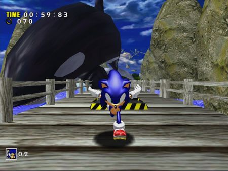 Screenshot 1 of Sonic Adventure DX
