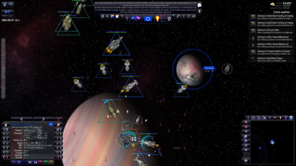 Screenshot 1 of Distant Worlds: Universe