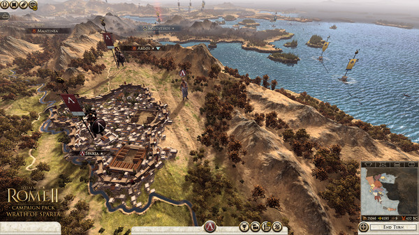 Screenshot 1 of Total War: ROME II - Wrath of Sparta Campaign Pack